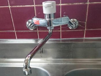 キッチン水栓取替え工事事例