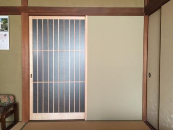施工事例　建具交換リフォーム工事