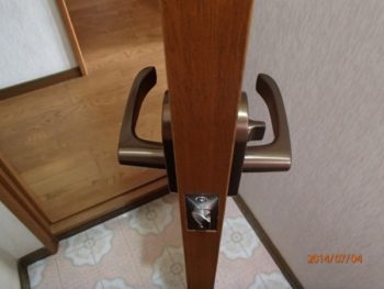 施工事例 ドアノブ交換工事