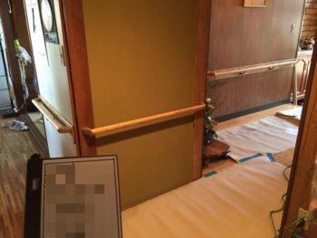 施工事例　手摺設置リフォーム工事