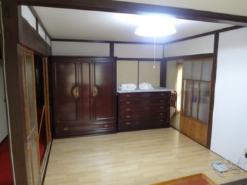 施工事例　クロス・フローリング貼り替えリフォーム工事