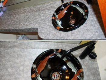 施工事例　手洗い器の改装リフォーム工事